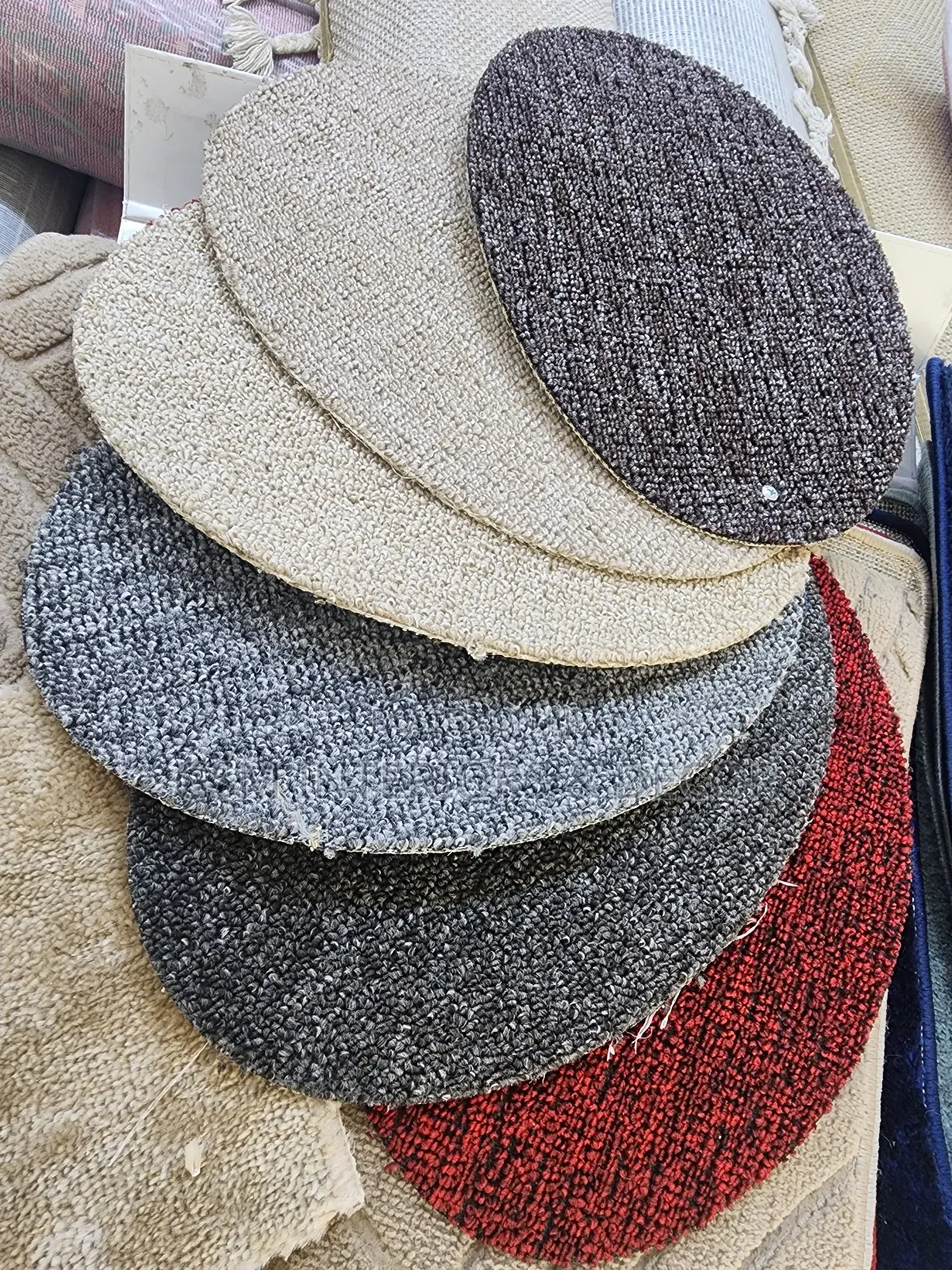 Wall to Wall Carpets Sample Charts E.Leigh