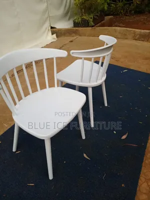 White Plastic Restaurant Chair