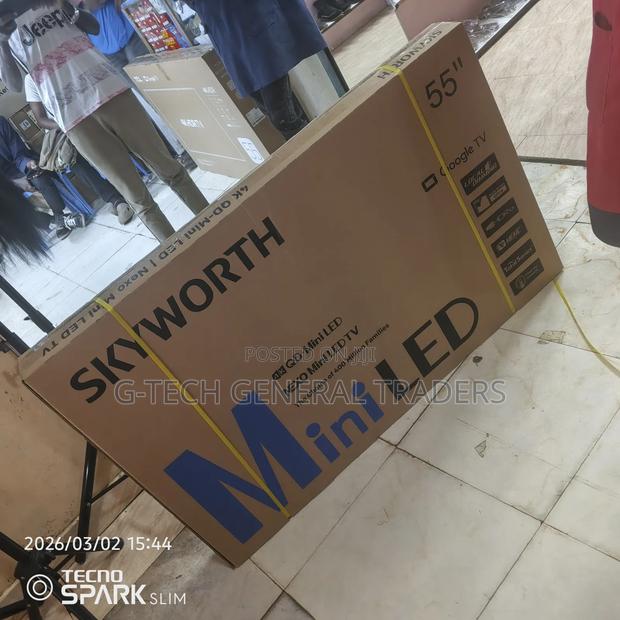 Skyworth 55inch Qd-miniled 4k Frameless Google  Tv - thumbnail 2