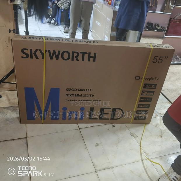 Skyworth 55inch Miniled Frameless Tv, Youtube, Netflix - thumbnail 2