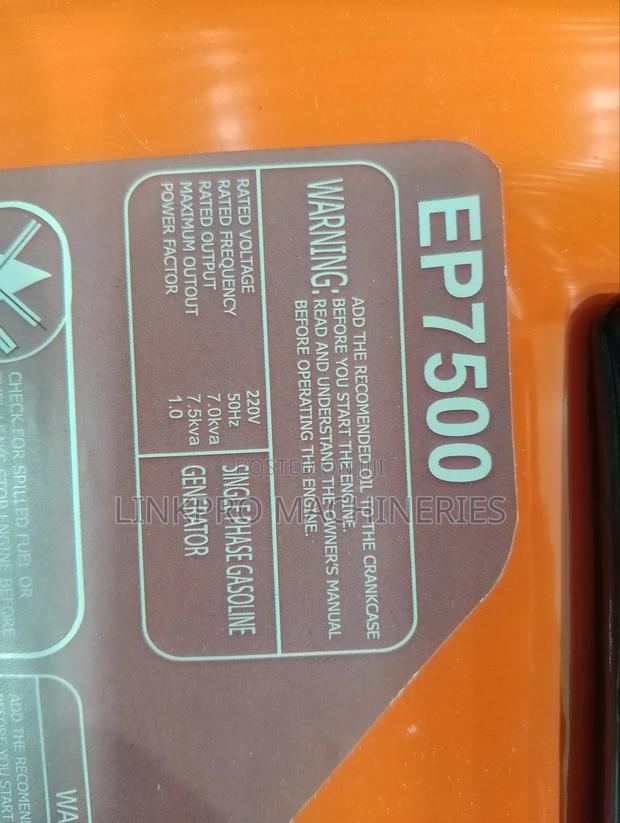 7.5kva Honda Gasoline Generator - thumbnail 4