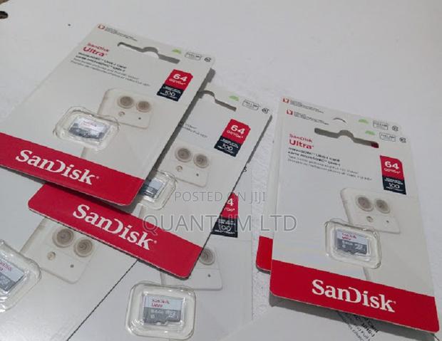 New 64gb Microsd Ultra Card A1, C10 -100mb/S Read Speed.
