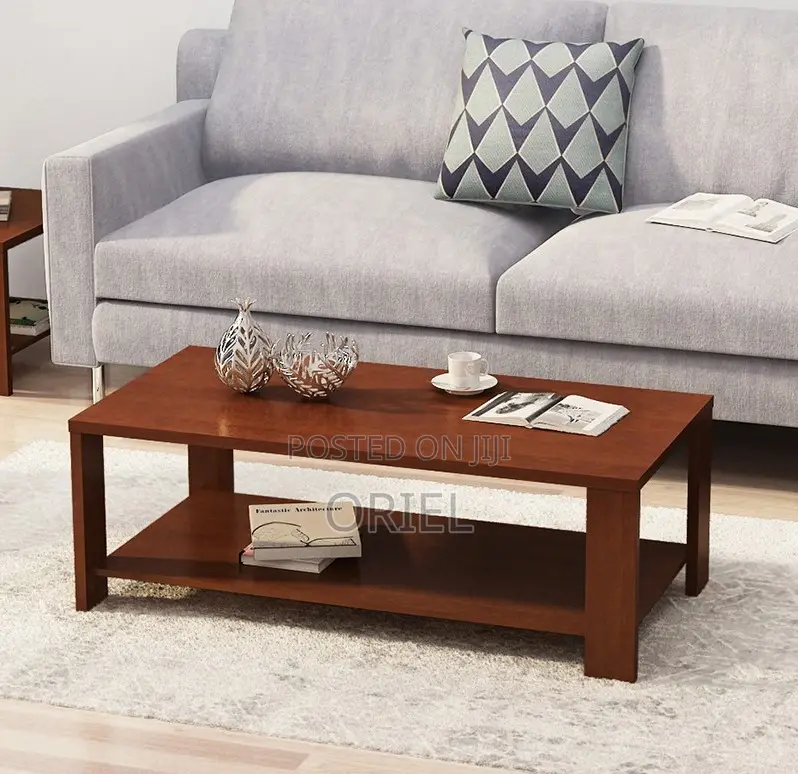 Office Coffee Tables; Mahogany Office Lobby Center Table
