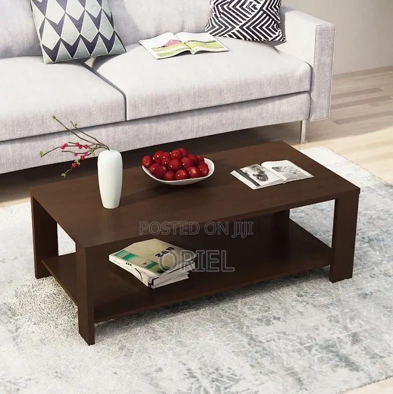 Office Coffee Tables; Mahogany Office Lobby Center Table