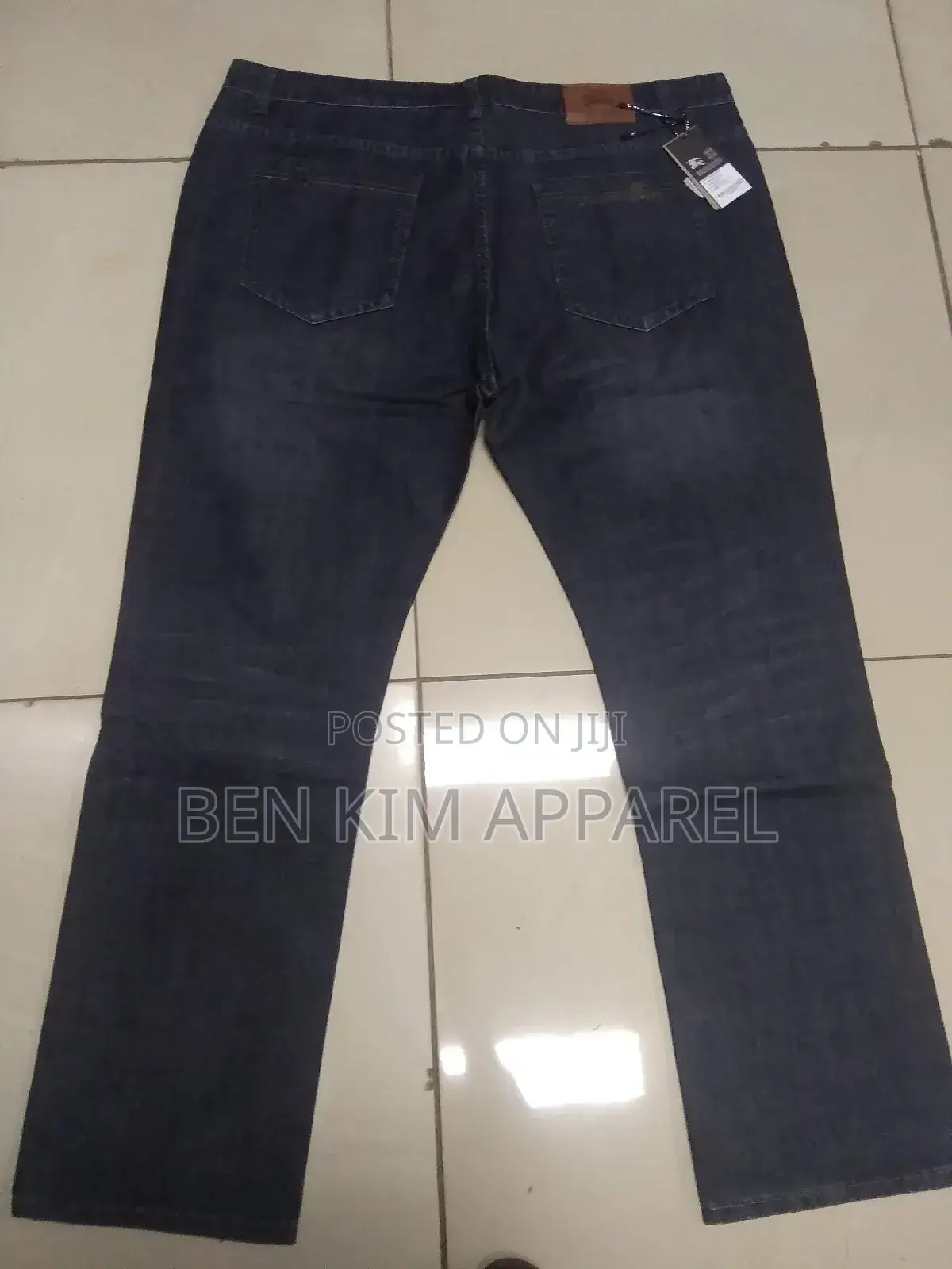 Burberry Mens Jeans Blue Straight Fit 46.