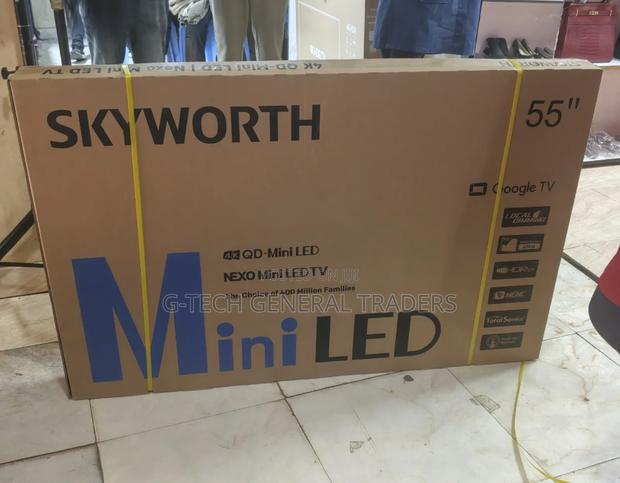 Skyworth 55inch Minu Qd Frameless Google Tv,Youtube, Netflix - thumbnail 2