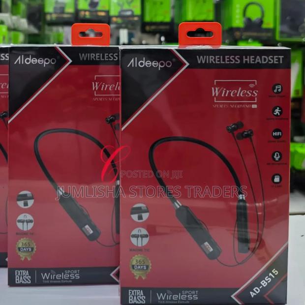 ;* Aldeepo Ad-Bs15 *80hrs Talk Time* Wireless Sport Neckband