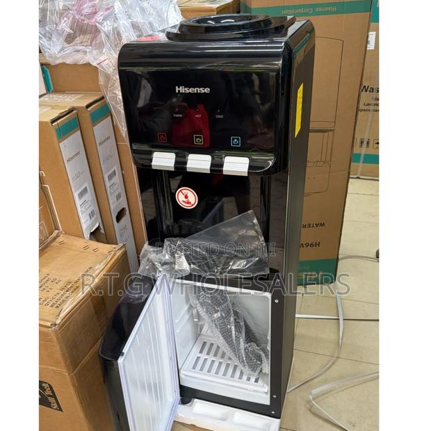 Hisense 3‐Temperature Water Dispenser in Black — Hot/Cold/Normal