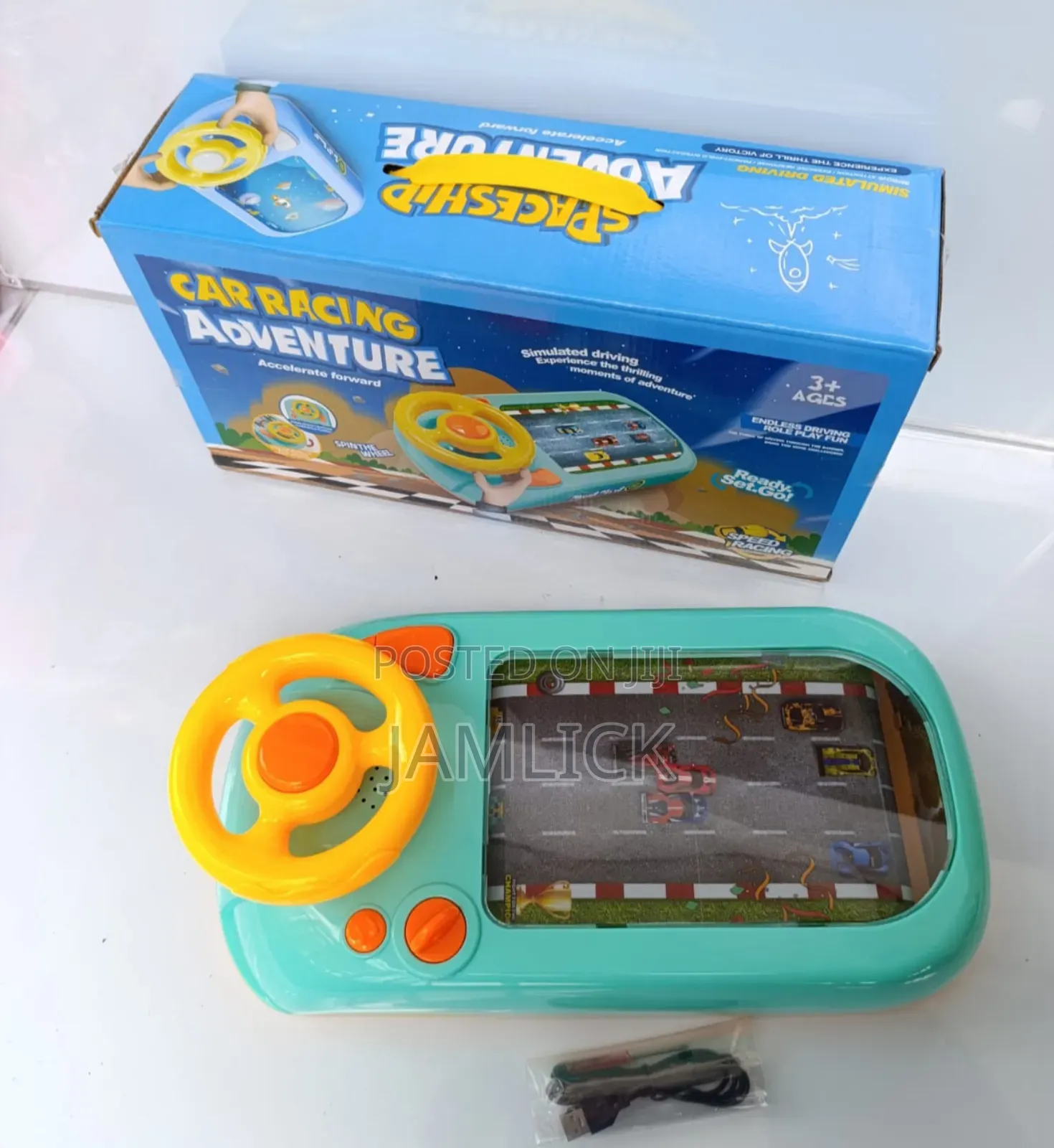 Car Racing Adventure Toy – Simulated Driving Game for Kids 3+ - Kb