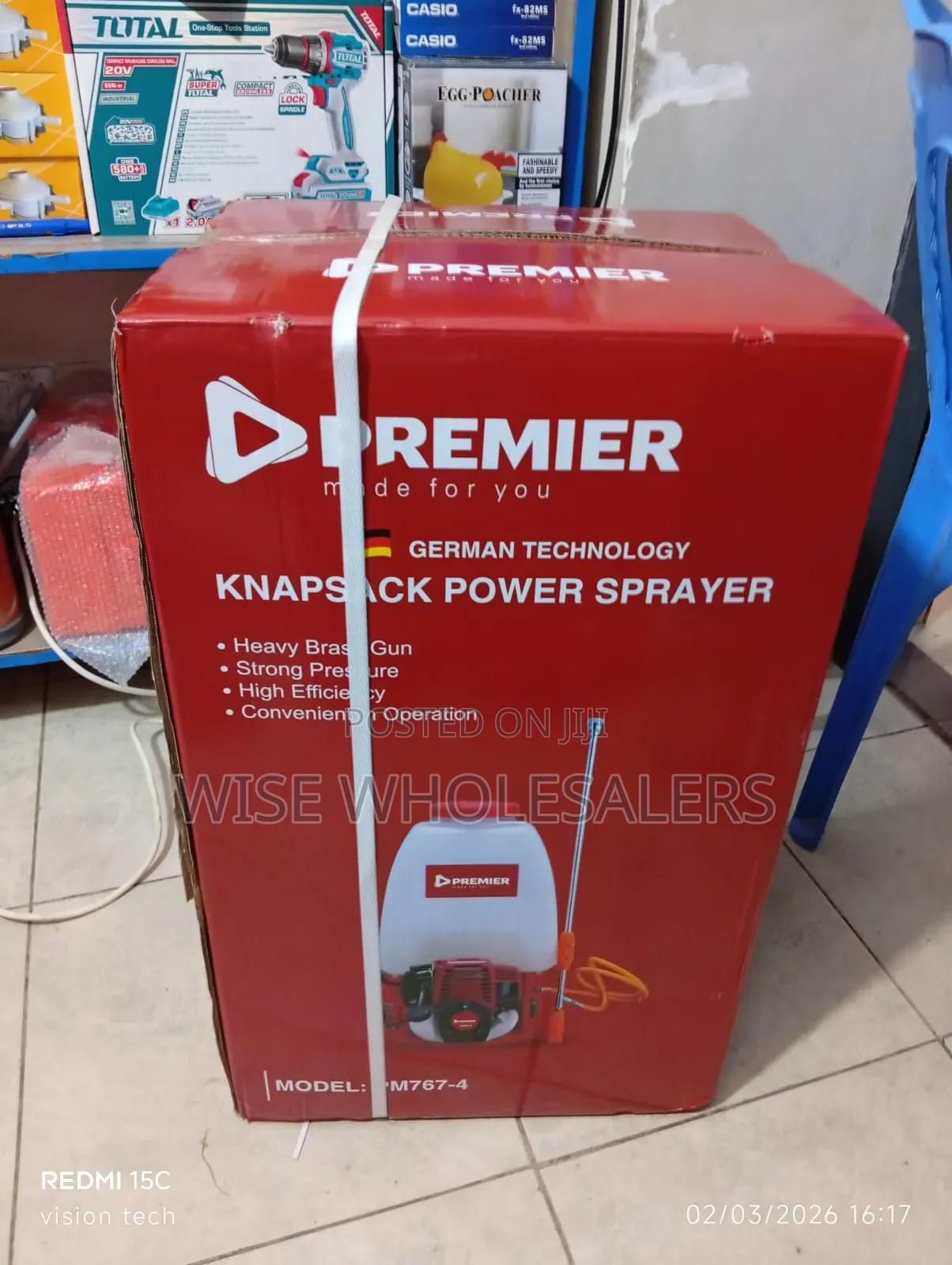Premier Knapsack Power Sprayer (Model M767-4),√^^
