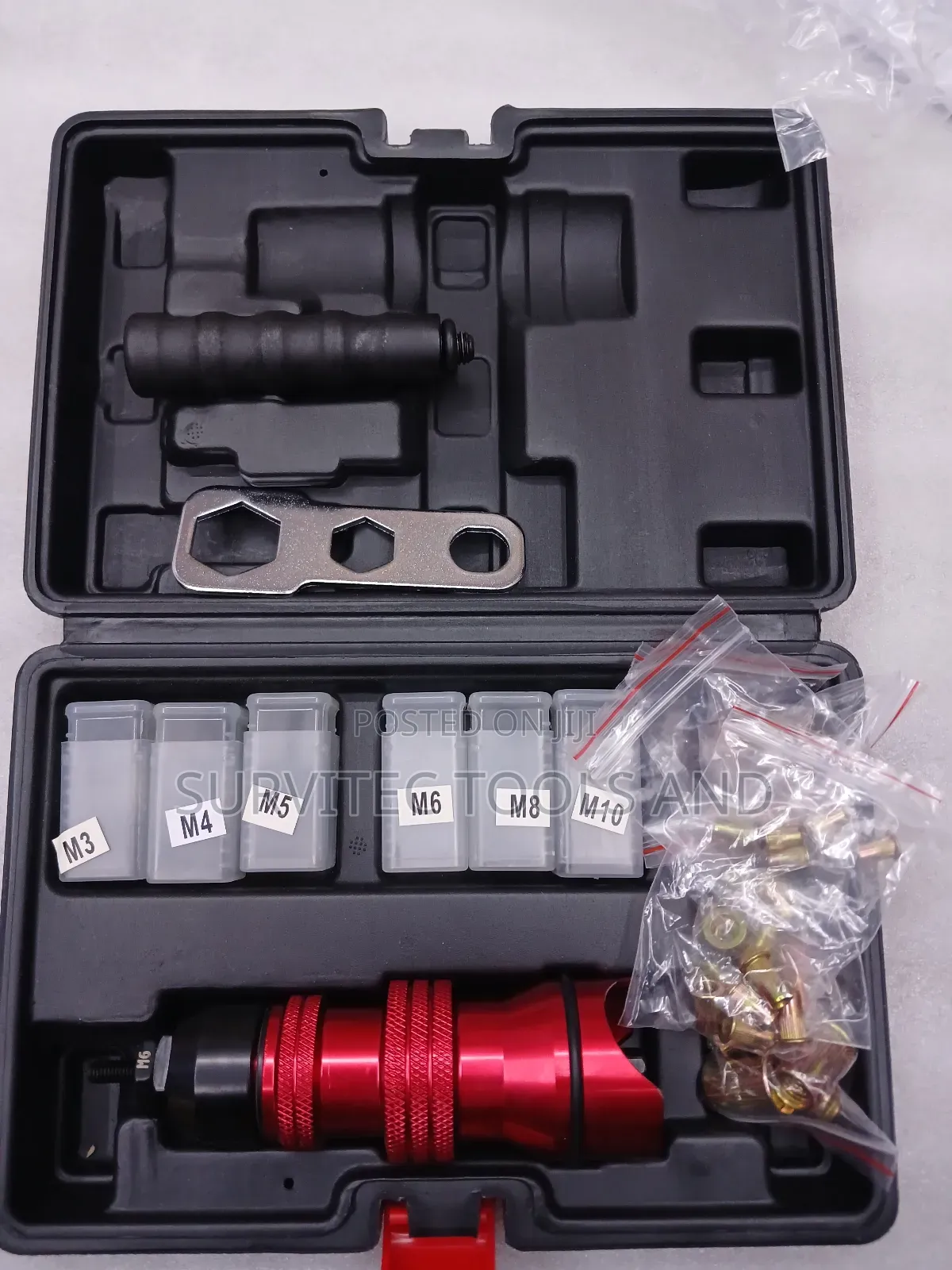 M3-M10 Nut Gun Head