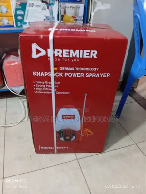 Premier Knapsack Power Sprayer, Specifically Model M767-4.