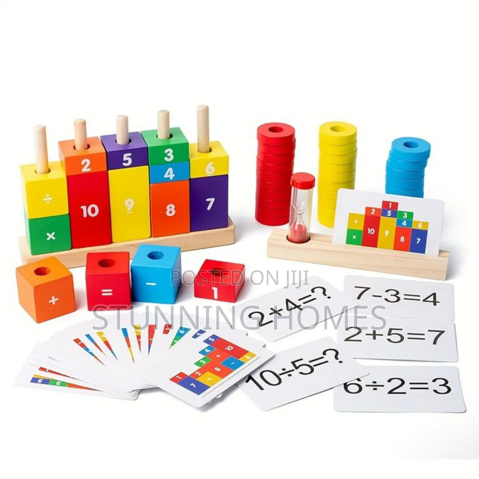 Wooden Montessori Maths Game