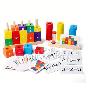 Wooden Montessori Maths Game - main view