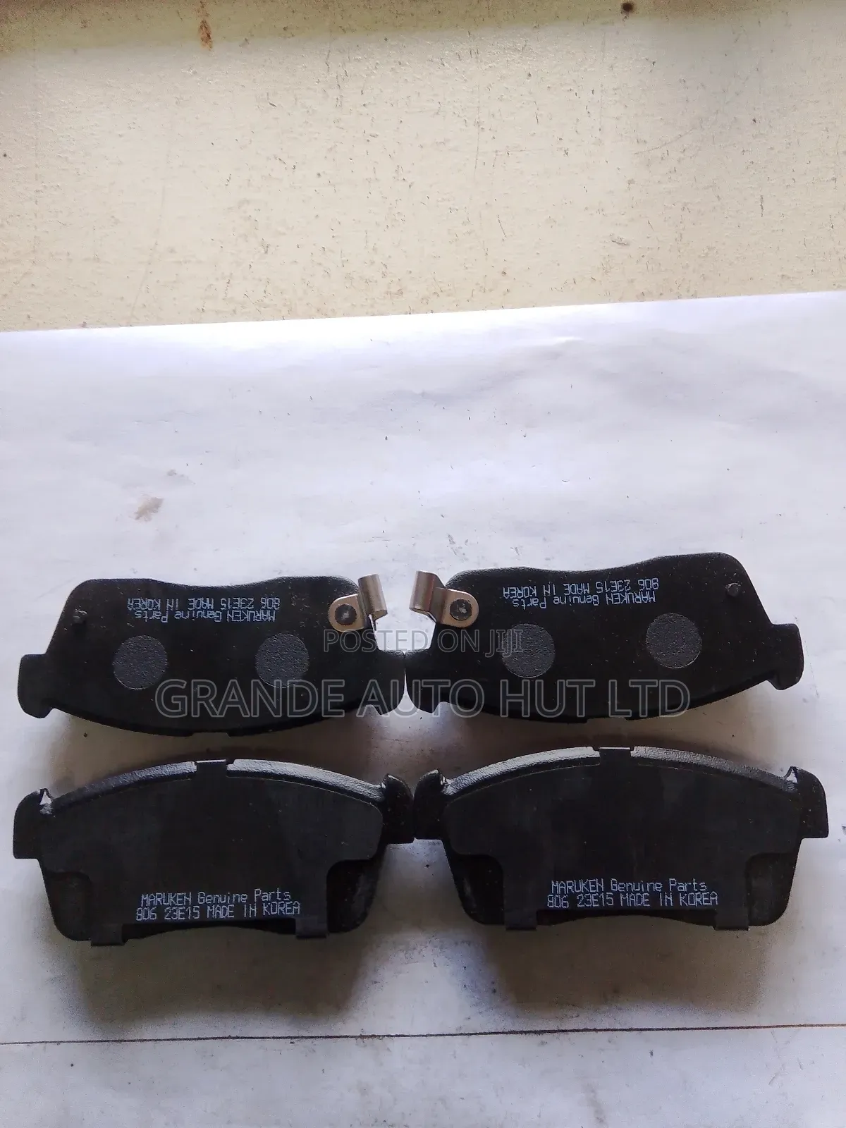 Front Brake Pads for Toyota Passo (Maruken Brand)