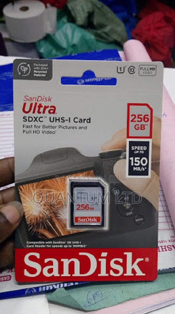 Sandisk 256gb Sd Card Ultra for Camera
