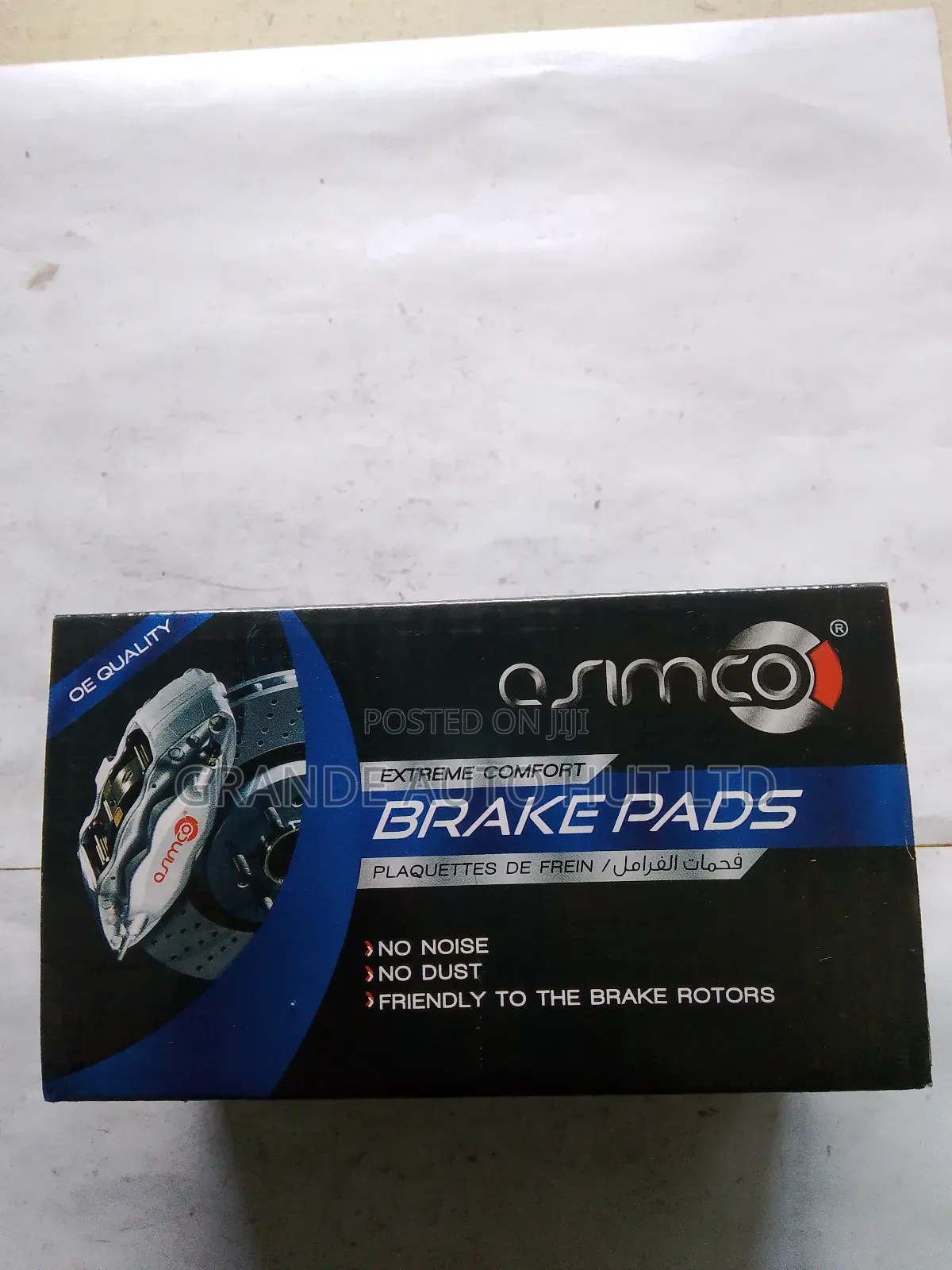 Front Brake Pads for Toyota Passo (Asimco Brand)