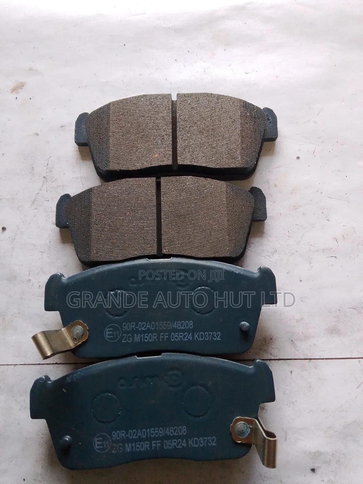 Front Brake Pads for Toyota Passo (Asimco Brand)