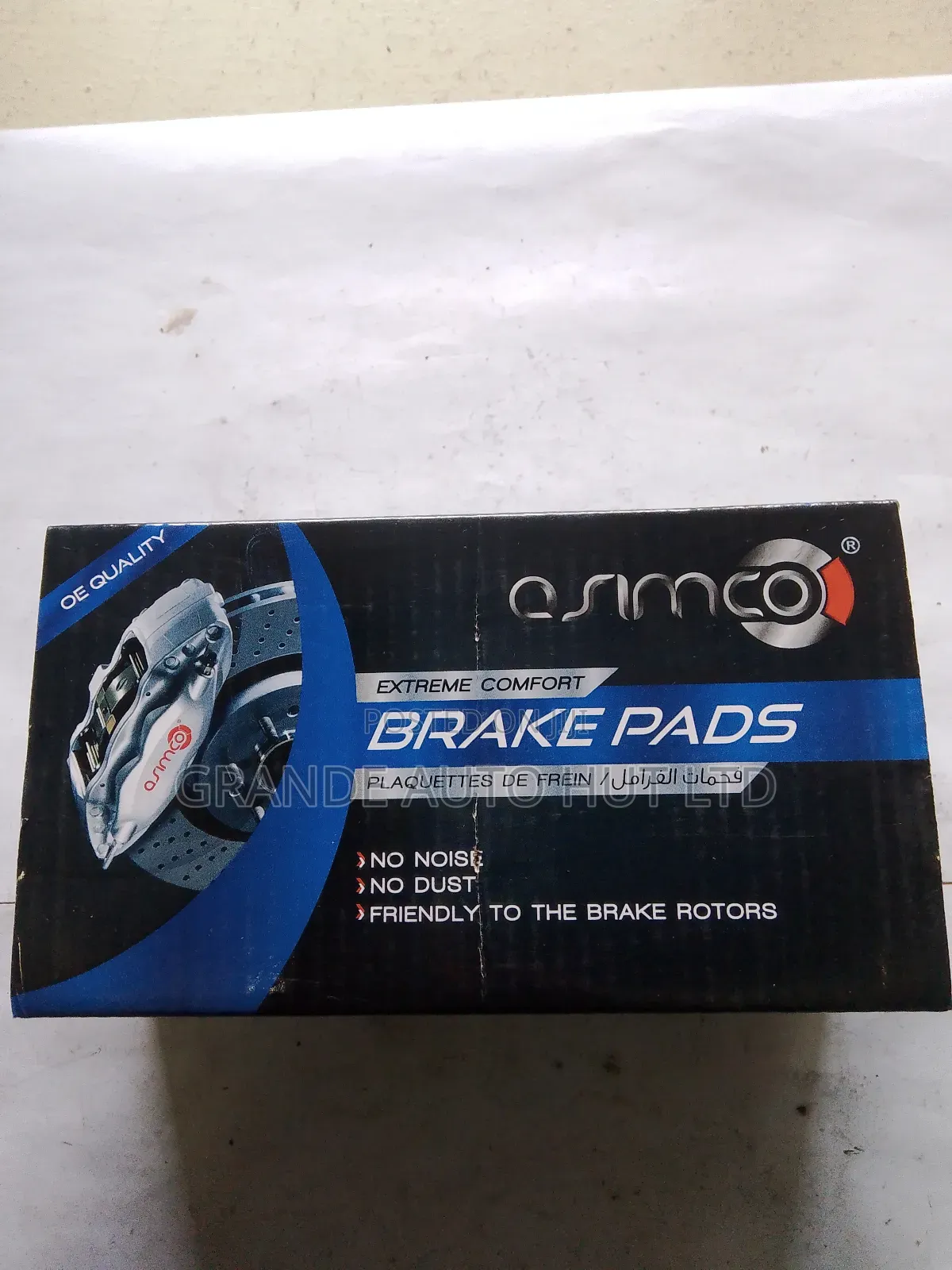 Front Brake Pads for Toyota Isis (Asimco Brand)