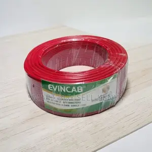 Low Maintenance Evin Red 2.5mm Single Core Electrical Wiring Cable