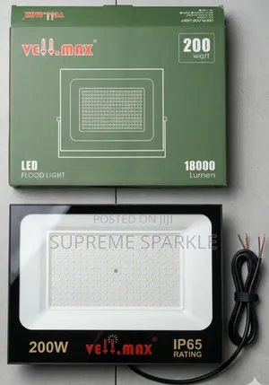 Vellmax Flood Light Led 200w, Brightness 18000 Lumen