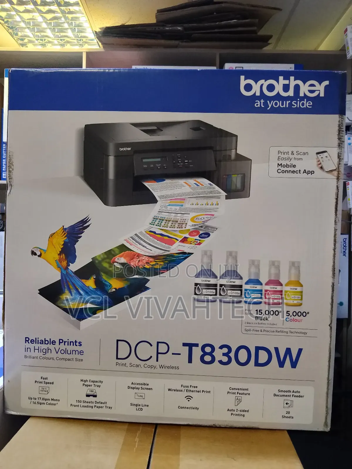 Brother T830dw Printer