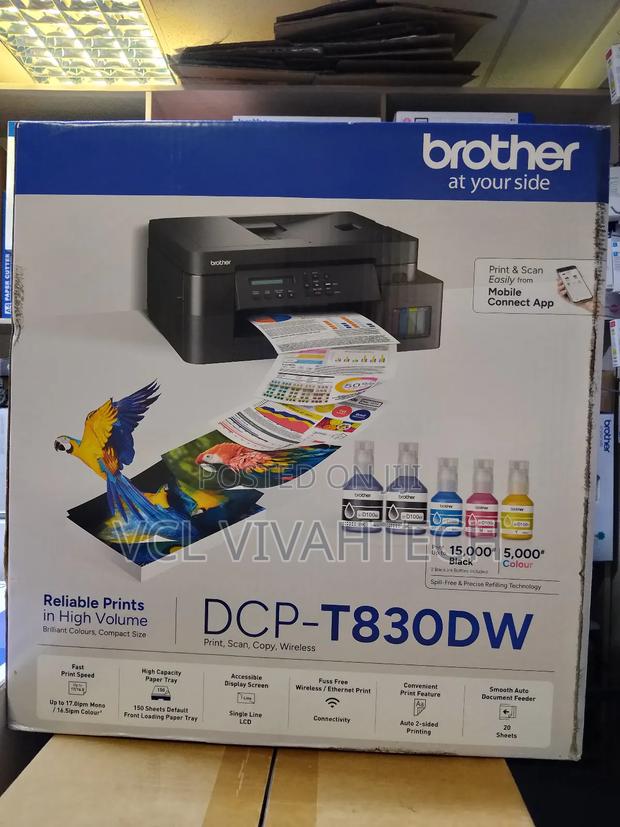 Brother T830dw Printer - main view