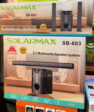 Solarmax Sb-603 2.1 Multimedia Speaker System