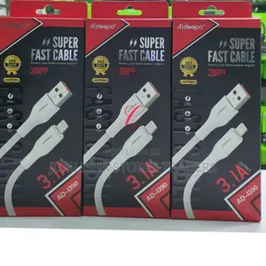 ;* Aldeepo Ad-I390 3.1a *2m iPhone/Lightning Usb* Super Fast Cables