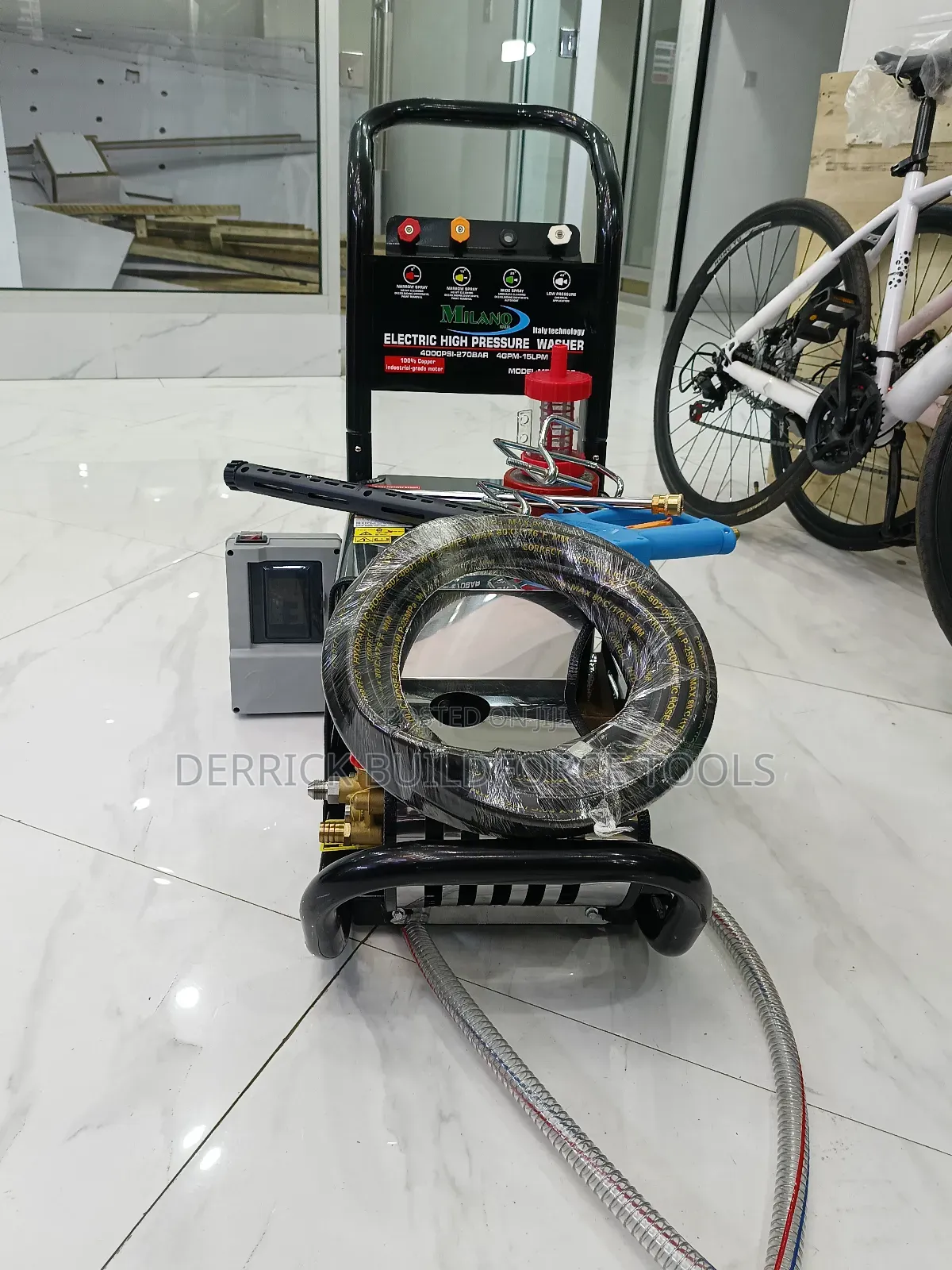 Milano 4400psi-270bar High Pressure Car Washer Machine