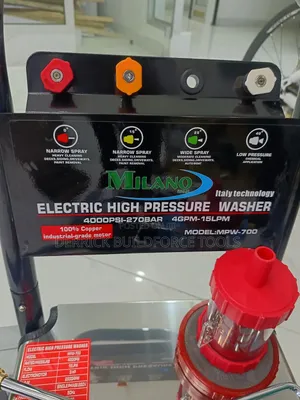 Milano 4400psi-270bar High Pressure Car Washer Machine