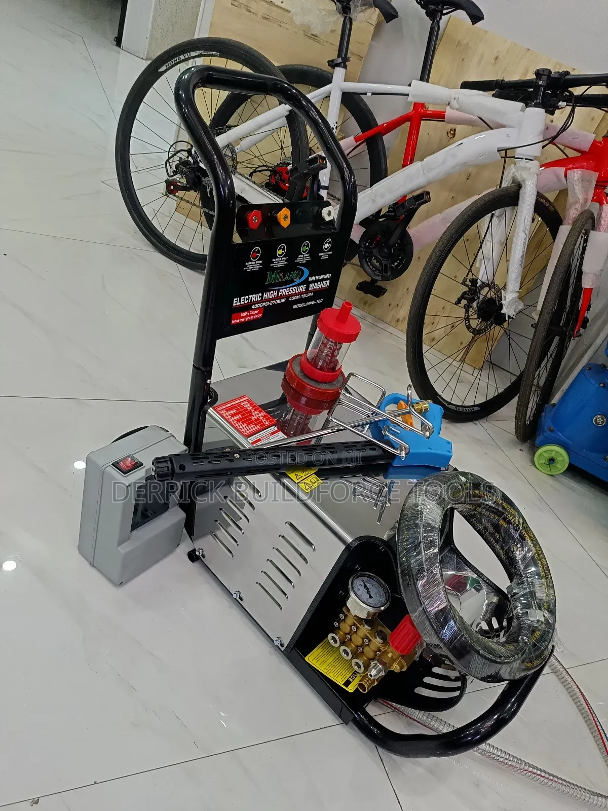 Milano 4400psi-270bar High Pressure Car Washer Machine