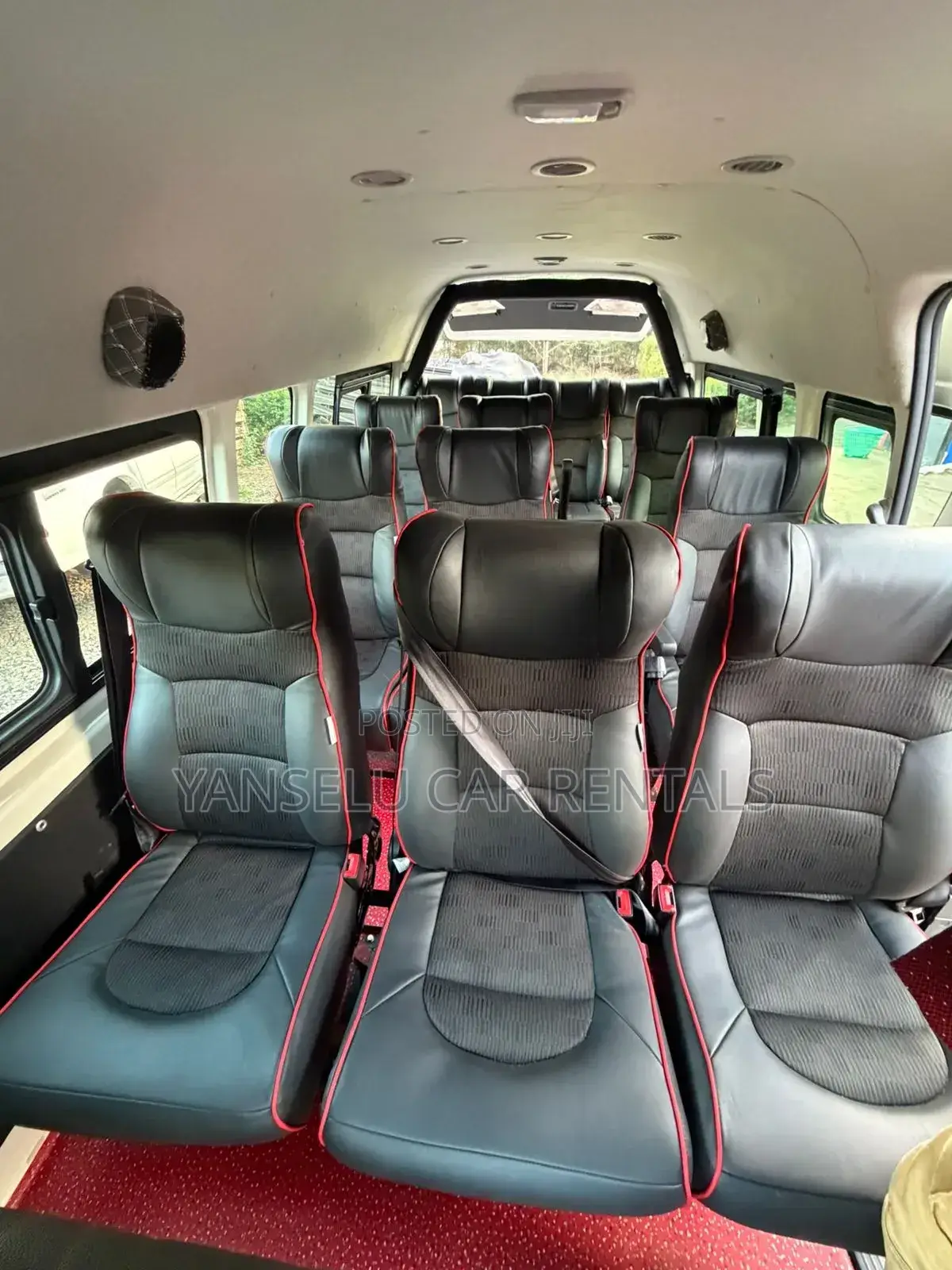 Executive 14 Seater Vans Available for Hire
