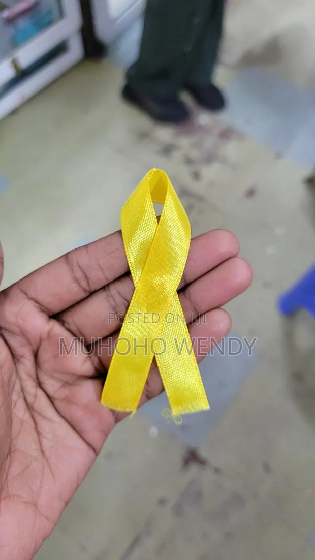 Yellow Awareness/ Symbolic Ribbons - thumbnail 2