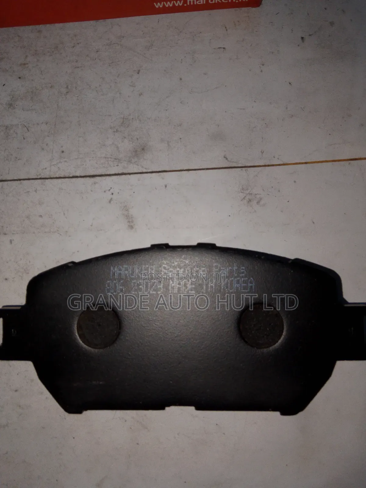 Front Brake Pads for Toyota Wish (Maruken Brand)
