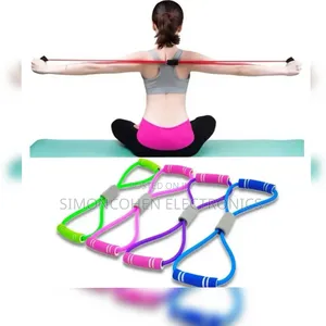 Resistance Bands With Foam Sport At Home Yoga Fitness Accessories