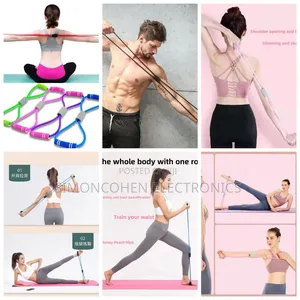 Resistance Bands With Foam Sport At Home Yoga Fitness Accessories