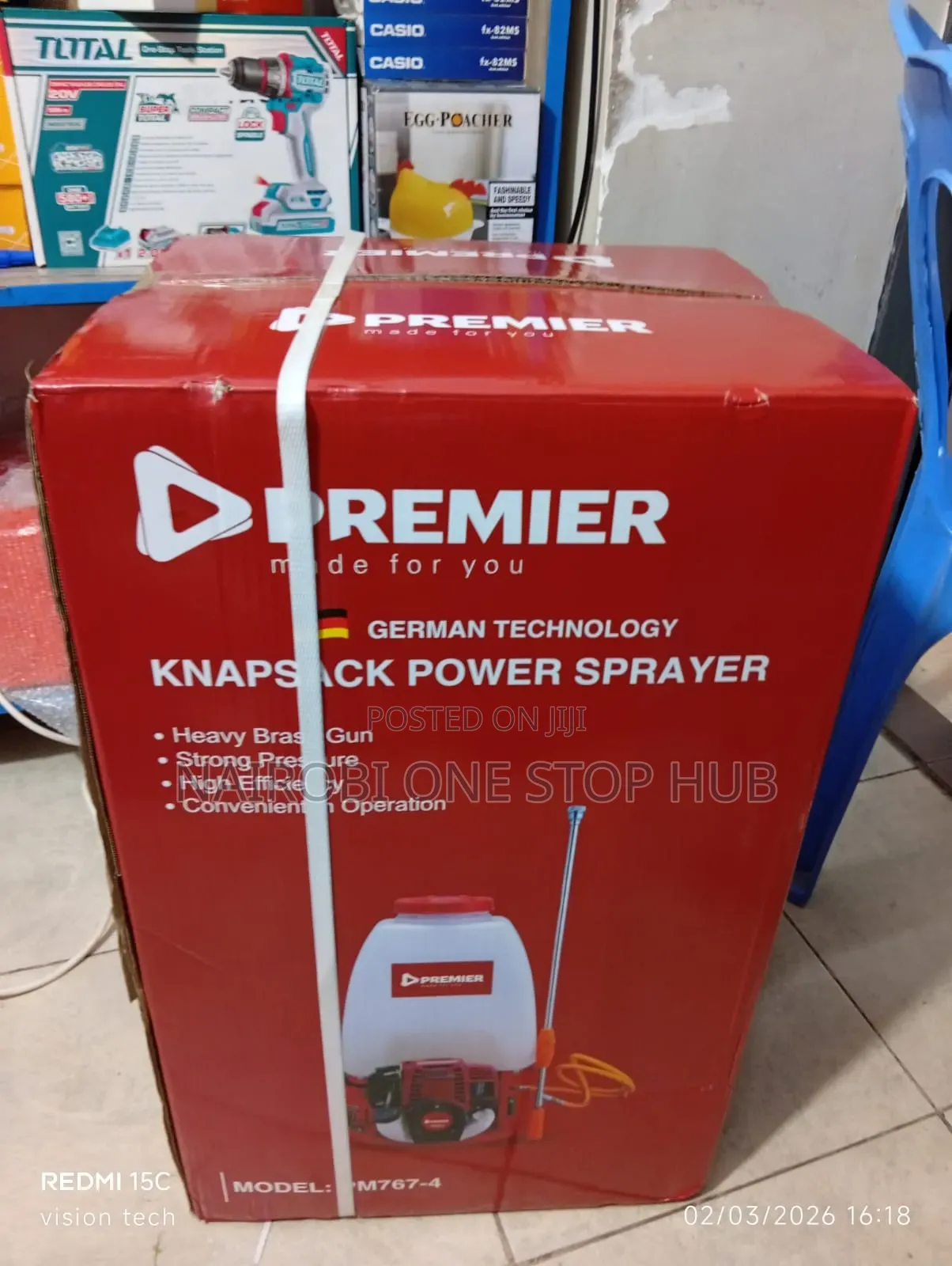 Premier Pm 767-4 Stroke Knapsack Power Sprayer