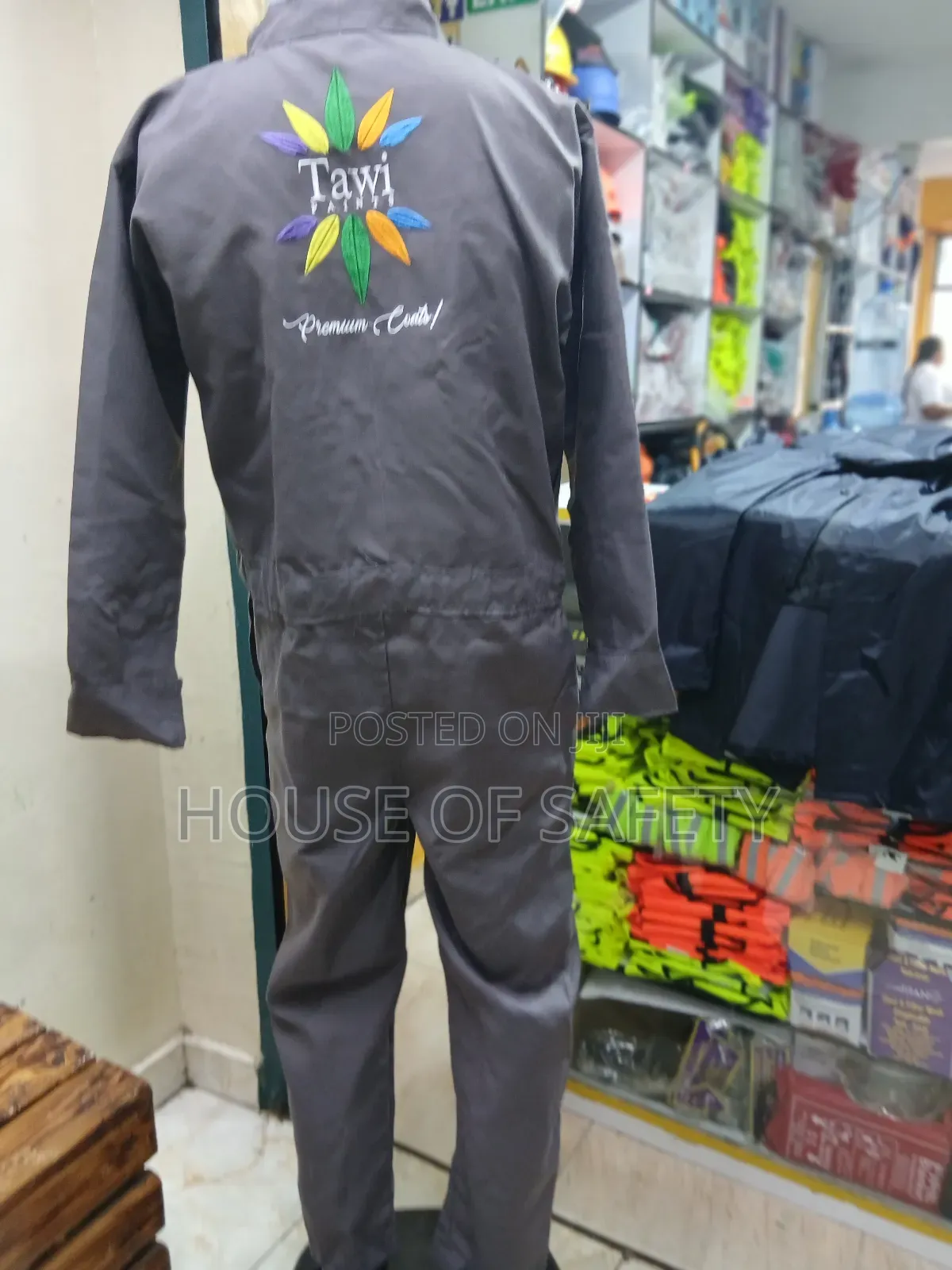 Relaxed Fit Overall Material