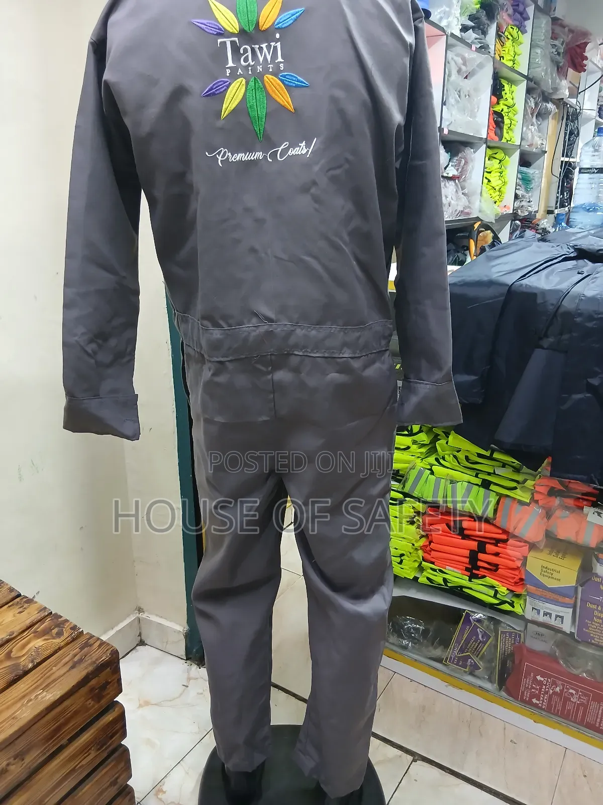 Relaxed Fit Overall Material