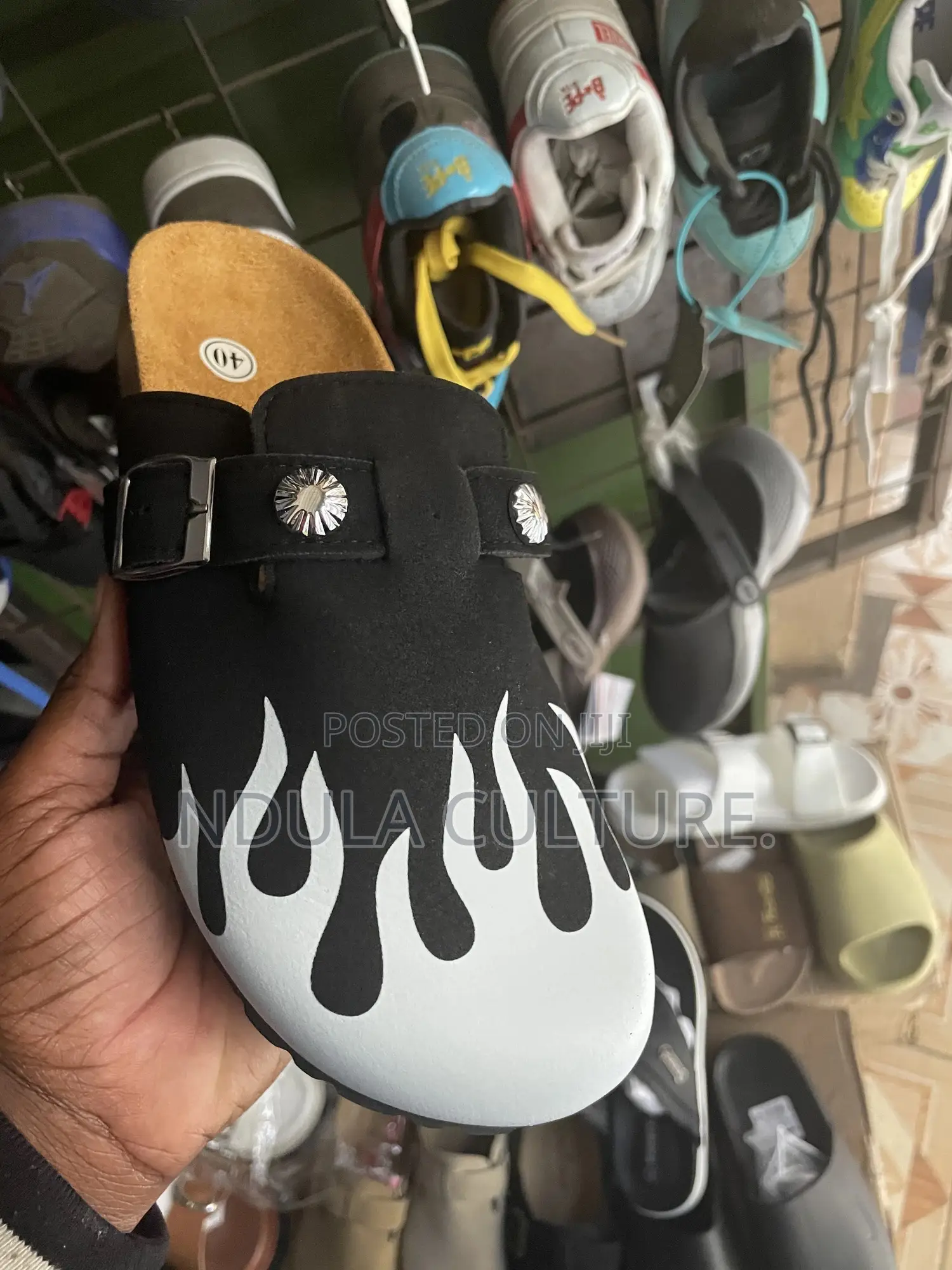 Clogs Trending Flame