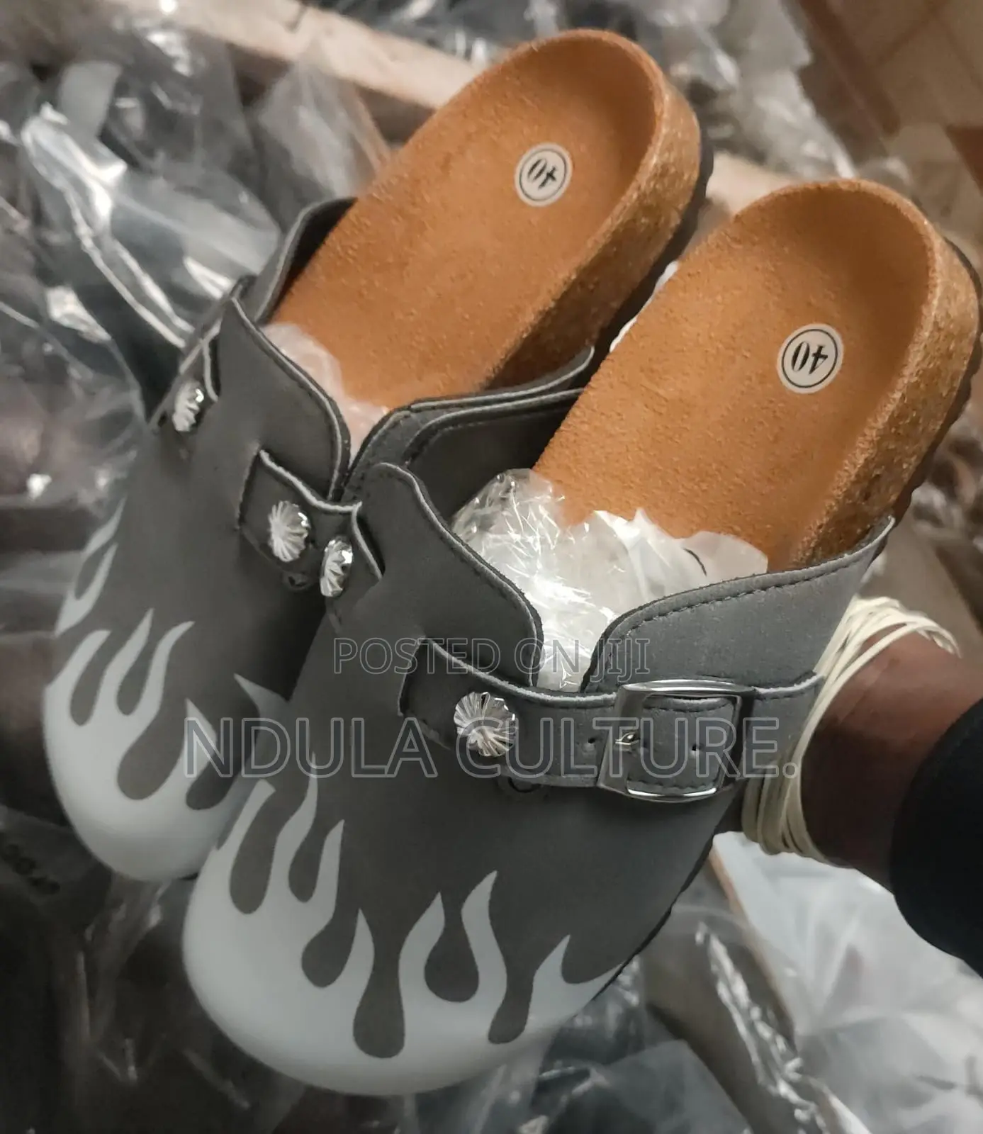 Clogs Trending Flame