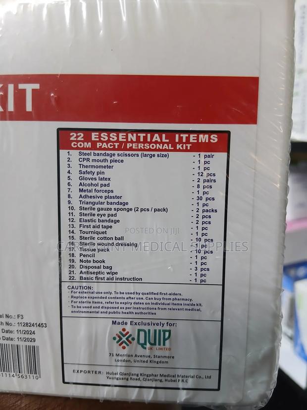 22 Essentials First Aid Kit. - thumbnail 3