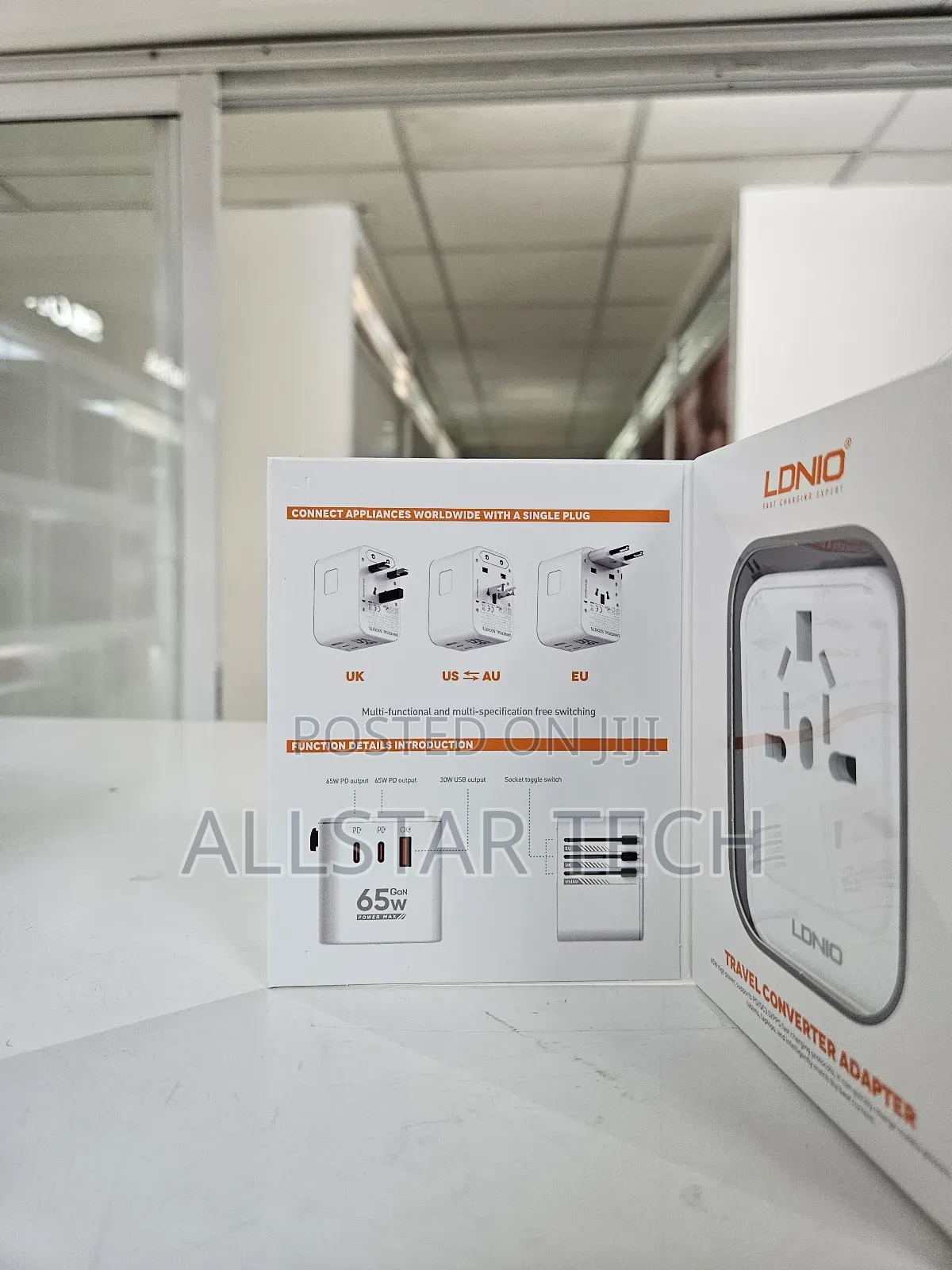 Travel Converter Adapter 65w