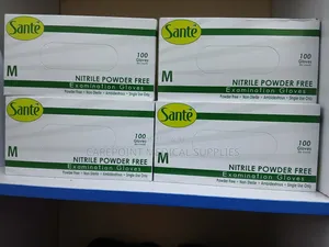 Nitrile Blue Gloves Powder Free