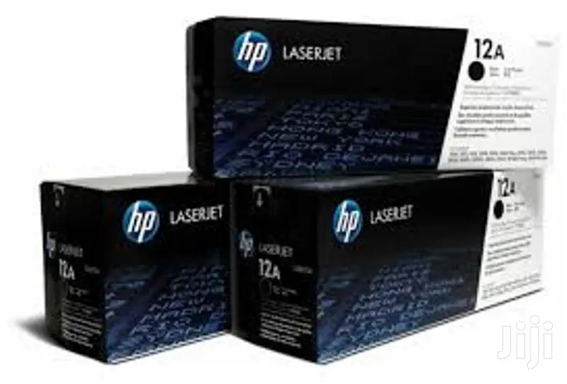 HP 12A Black Original Laserjet Toner Cartridge (Q2612A)