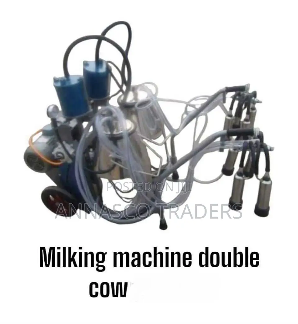 Double Cow Milking Machine