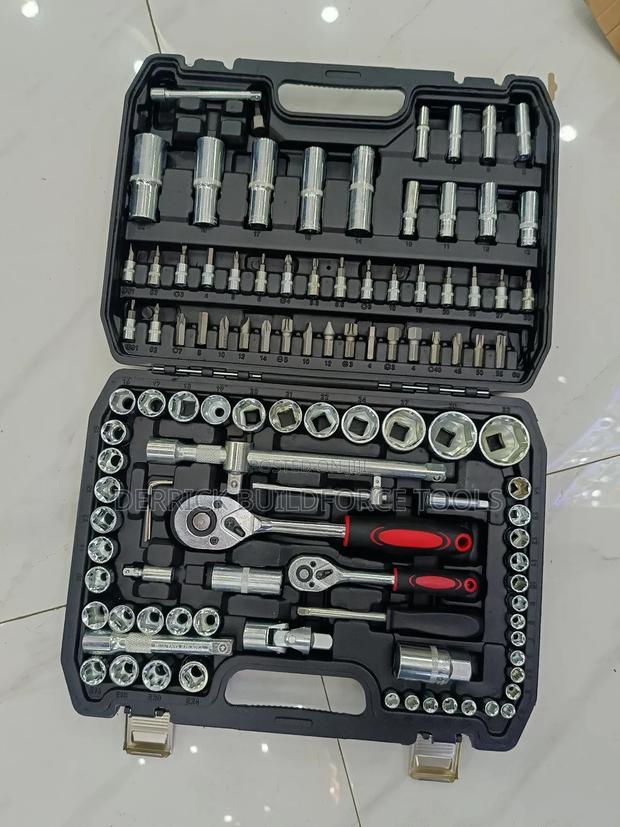 108 PCS Socket Spanner Tool Set - main view