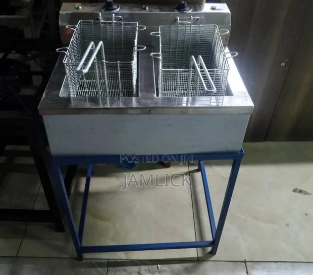 Jua Kali Double Deep Fryer - Sw