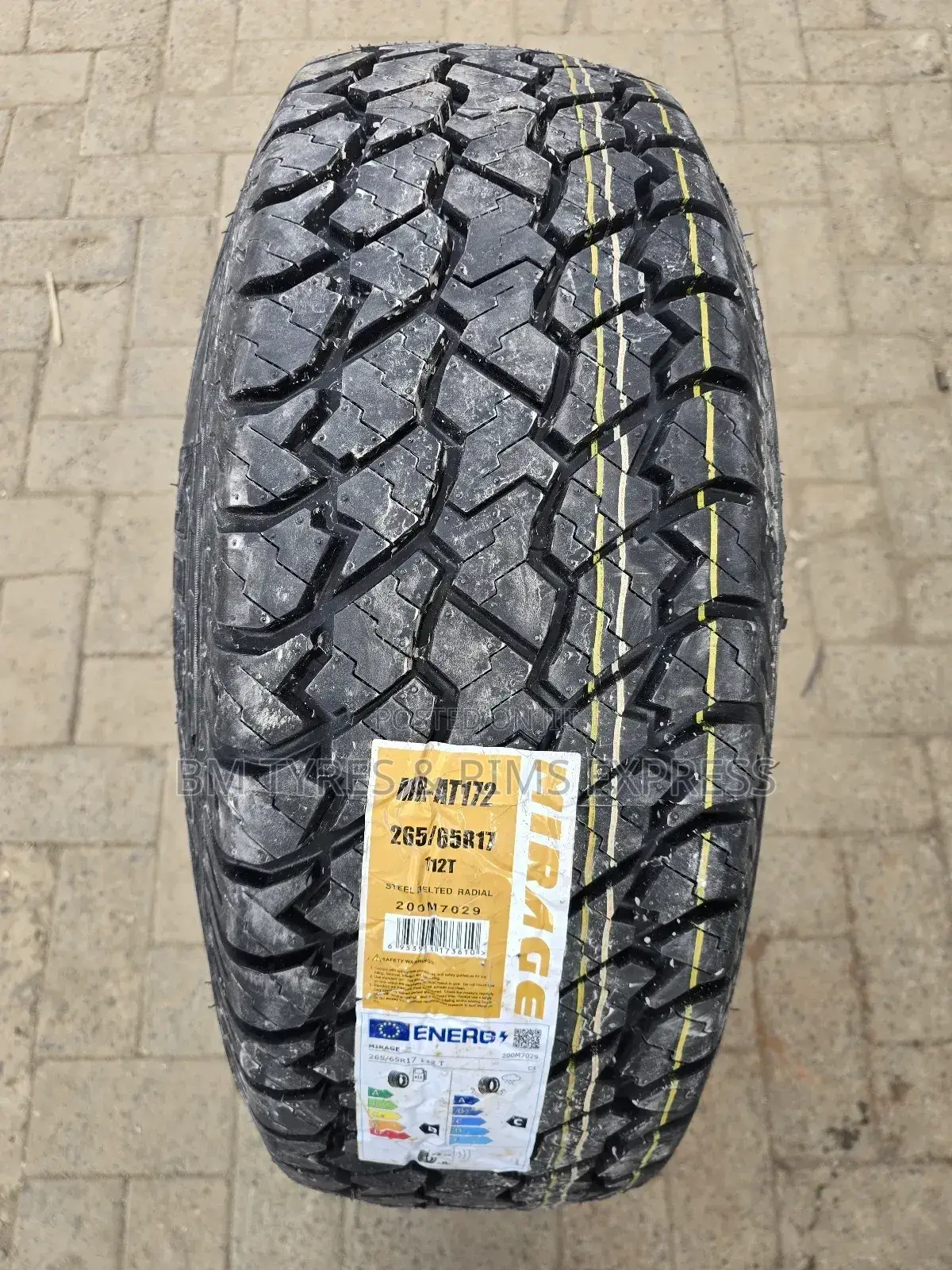 265 /65 R17 Mirage Tyres
